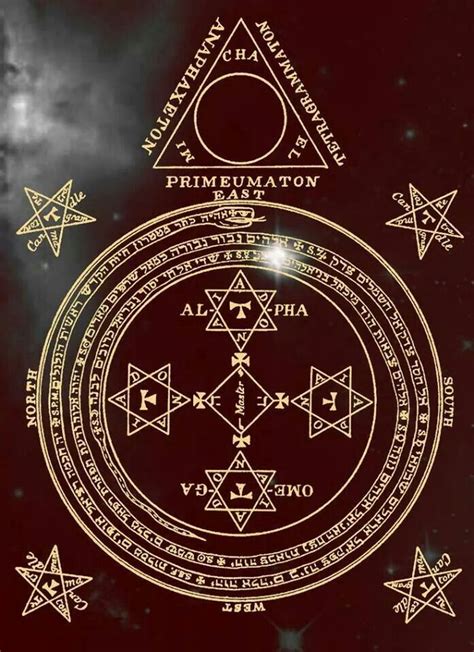 The Talismanic Symbols of King Solomon's Magic Bible